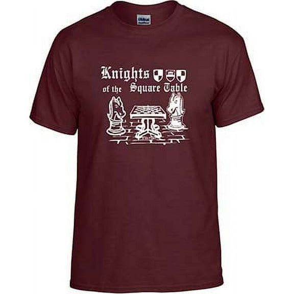 Chess, Knights of the Square Table, Chess T-shirt, Chess Shirt; Men, Women, Boys, Girls; Hoodie Available