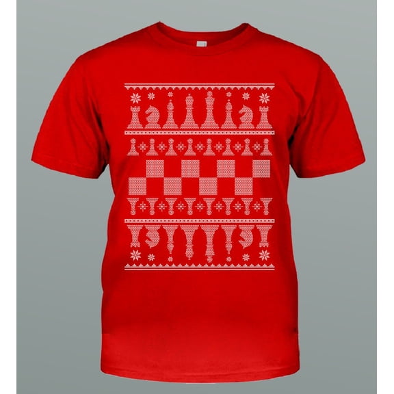 Chess Lovers Xmas Gifts Playing Chess T-shirts, Christmas Gifts For Chess Players