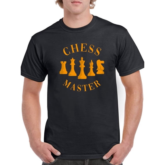 Chess Master Men T-Shirt, Male XX-Large