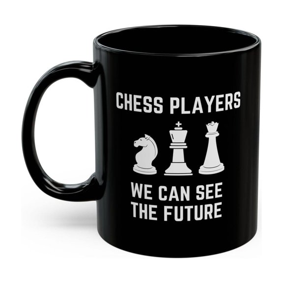 Chess Mug, Chess Gift, Funny Chess Player Gift, Chess Coffee Cup, Gift for Chess Player, Chess Lover, Gift for Him & Her, Chess Gift Ideas