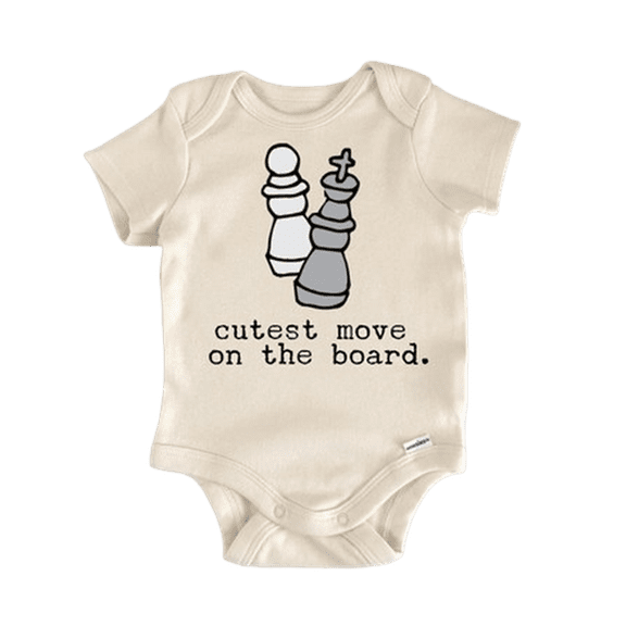 Chess Newborn Baby Bodysuit