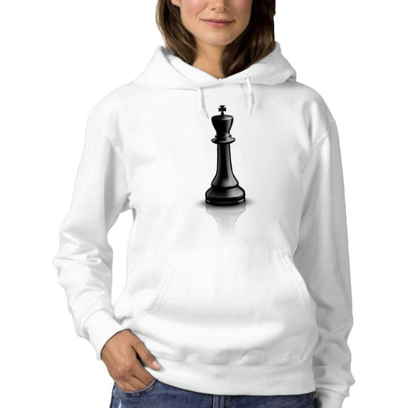 Chess Piece Hoodie Women -SPIdeals Designs, Female 4X-Large