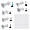 thumbnail image 1 of Chess Piece Silicone Mold 3D Chess Resin Mold Chocolate Candle Baking Tools, 1 of 13