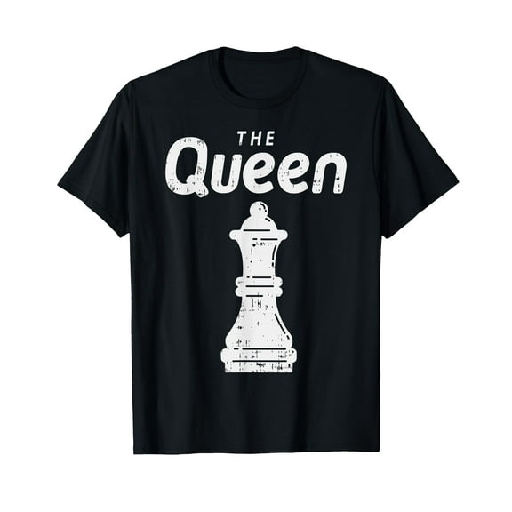 Chess Piece The Queen Shirt Halloween Matching Costume T-Shirt