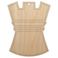 thumbnail image 1 of Chess Piece White Rook Wood Holiday Christmas Tree Ornament Unfinished DIY Pre-Drilled Craft, 1 of 7