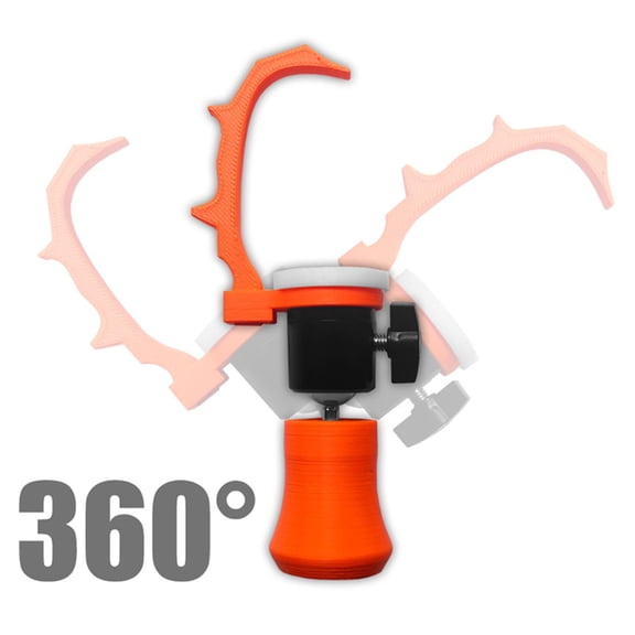 Chess Pieces Painting Fixed Bracket 360 Rotating, Stable for Accurate and Detailed Painting