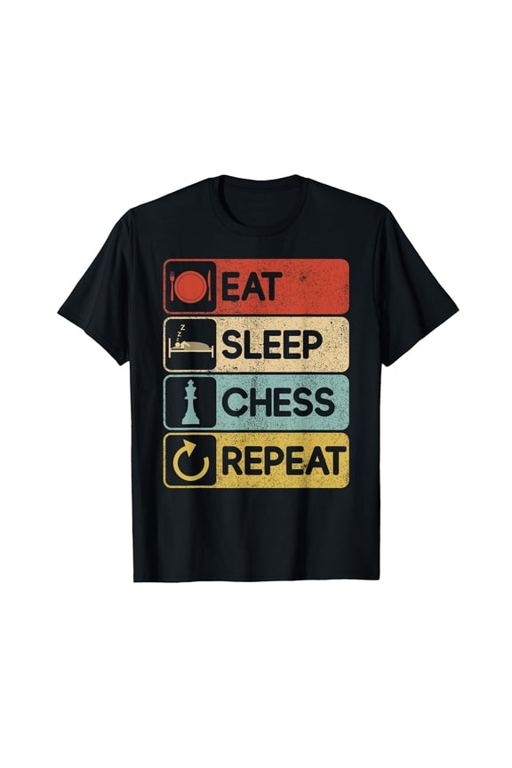 Chess Player Gift Idea Funny Chess Playing Strategy Item T-Shirt