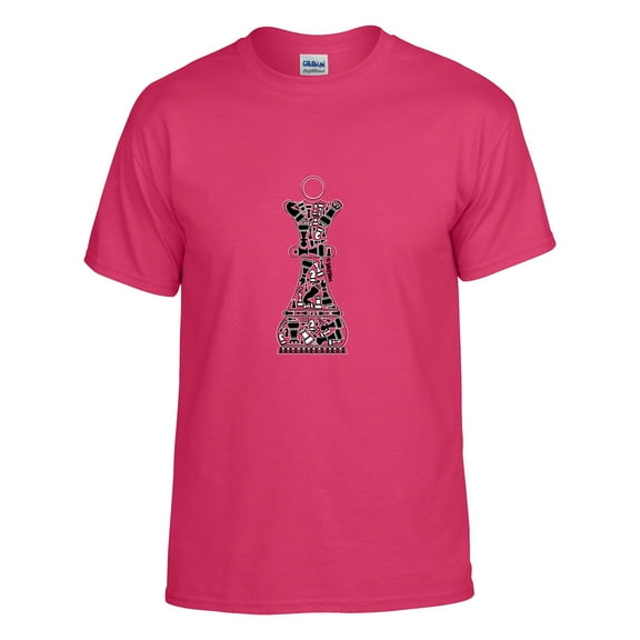 Chess Queen Victories (Queen Filled with Piecies): Chess T-shirt, Men, Women, Girls, Boys Chess Shirt