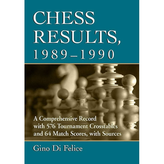 Chess Results, 1989-1990: A Comprehensive Record with 576 Tournament Crosstables and 64 Match Scores, with Sources, (Paperback)