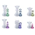 thumbnail image 1 of Chess Silicone Mold Diy Craft Chess Board Handmade Kit Three Dimensional Mold 6 chess pieces, 1 of 5