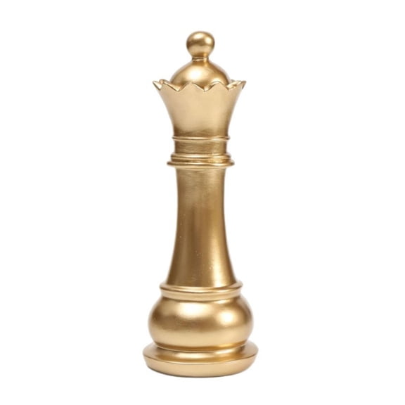 Chess Statue Sculpture Large Game Figure Decoration Ornament Collectible Figurines for Home House Decoration Desk