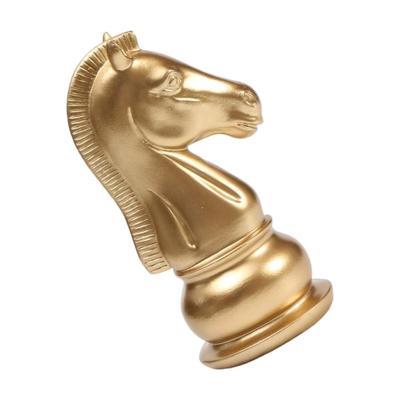 Chess Statue Sculpture Large Game Figure Decoration Ornament Collectible Figurines for Home House Decoration Office Desk