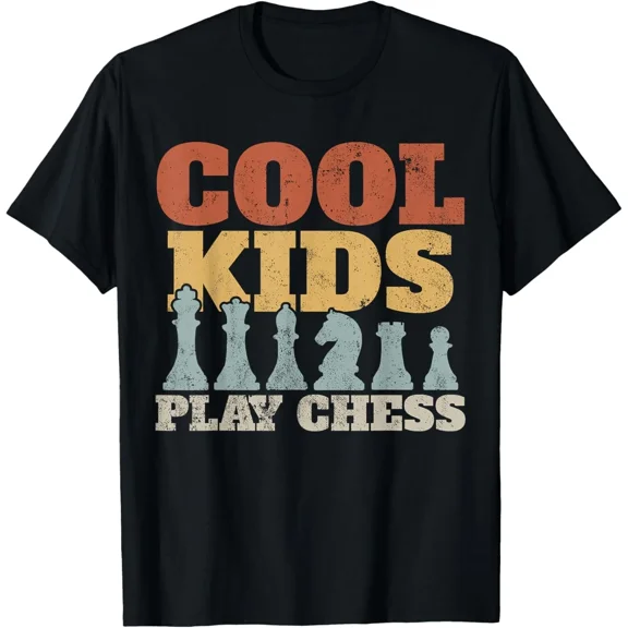 Chess Strategy Board Game Intellectual Player Hobbyist Design Unisex T-Shirt, up to size 5XL
