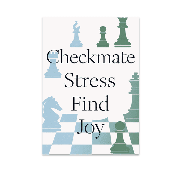 Chess Strategy Wall Art - Chess Enthusiast - 13x19 Poster Print