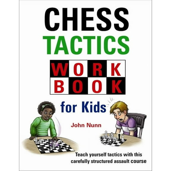 Chess Tactics Workbook for Kids, (Hardcover)