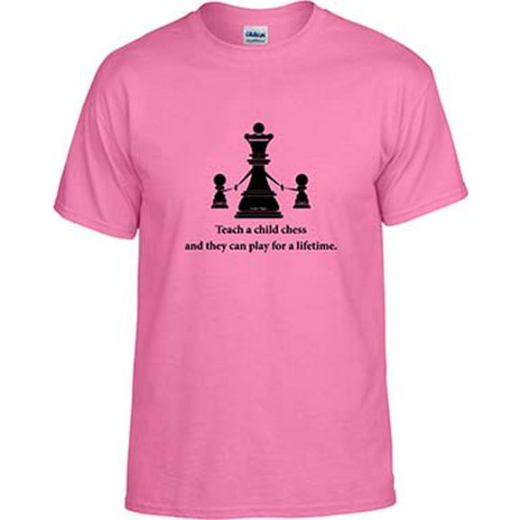 Chess, Teach a Child Chess They can Play for a Lifetime, Chess T-shirt, Chess Shirt; Men, Women, Boys, Girls