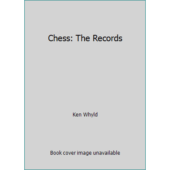 Pre-Owned Chess: The Records (Paperback) 0851124550 9780851124551