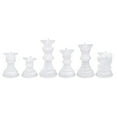 thumbnail image 1 of Chess for Resin,6 Pieces 3D Silicone Chess ,Chess Crystal Epoxy Casting s for crafts Making, Christmas Gift, Family Party, 1 of 9