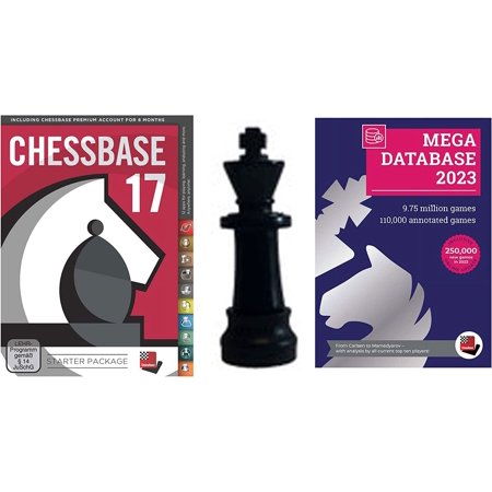 ChessBase 17 Mega Package, Database Management Chess Software & Chess King Flash Drive