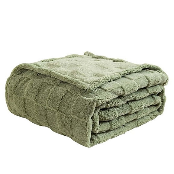 Chessboard Pattern Nap Blanket - Portable, Lightweight Sofa Cover & Travel Cushion, Warm Polyester Throw with Easy Care and Stylish Design