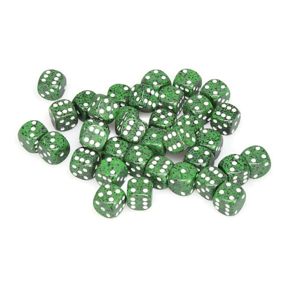 Chessex 12mm d6 Speckled Recon Dice Block - Set of 36