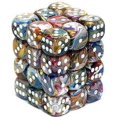 thumbnail image 1 of Chessex 6-Sided d6 Festive Dice Pack (Carousel & White), 1 of 1