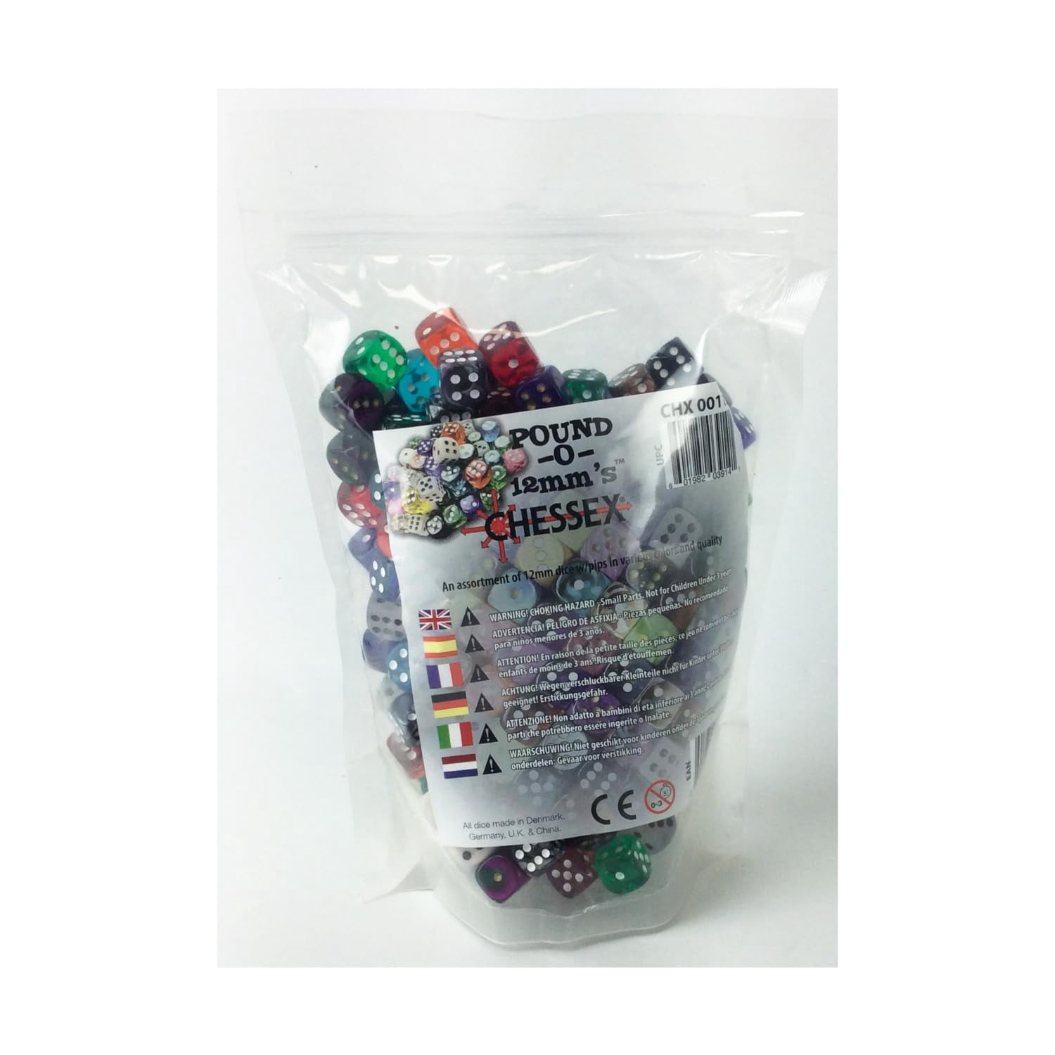 Chessex CHX001D6 lb-o-D6 Dice