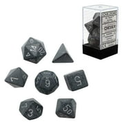 Chessex Dice Polyhedral 7-Die Speckled Dice Set - Hi Tech