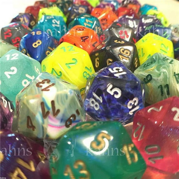 Chessex Manufacturing 274AA Assorted Dice Set Of 7