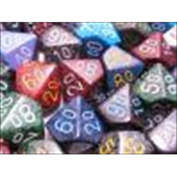 Chessex: Speckled Tens 10 Assorted Bag of 50