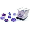 thumbnail image 1 of Chessex Nebula Polyhedral Dice Set Nocturnal with Blue Luminary (7 dice), 1 of 2
