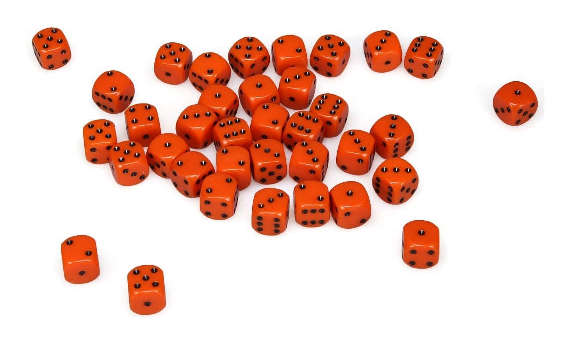 Chessex CHX23807 Dice-Translucent: 36D6 Set, Purple/White