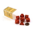 thumbnail image 1 of Chessex Polyhedral 7-Die Dice Set - Speckled Fire #25303, 1 of 1