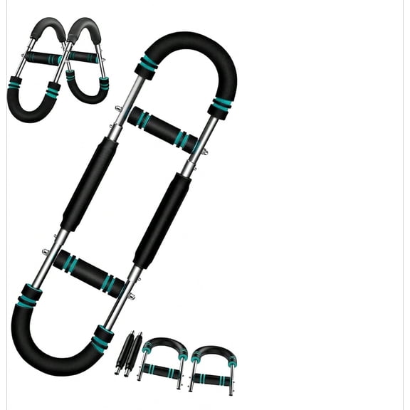 Chest & Arm Strength Trainer, Adjustable Resistance for Upper Body Home Workouts