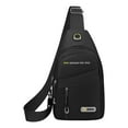 thumbnail image 1 of Chest Bag Men Shoulder Bag Small Backpack Multi-Function Running Sports Chest Pack, Active Lifestyle Carrier, 1 of 3