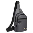 thumbnail image 1 of Chest Bag Men Shoulder Bag Small Backpack Multi-Function Running Sports Chest Pack, Daily Active Carrier, 1 of 3