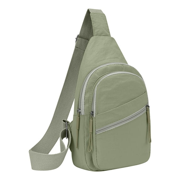 Chest Bag Outdoor Travel Chest Bag - Men's Crossbody Shoulder Bag, Water-Resistant Sport Bag, Multi-Pocket Organizer, 12.2x6.3x2 Inch Adventure Bag, Hands-Free Activity Bag Outdoor Bag