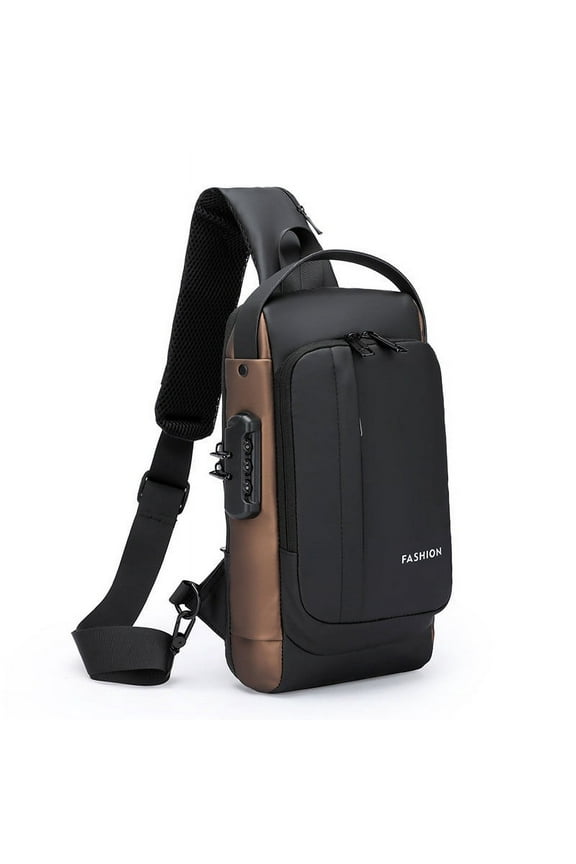 Chest Bag Travel Backpack Password Lock Theft Men's Bag Sports Motorcycle Bag Men's One Shoulder Backpack 50% 0ff Clearance!