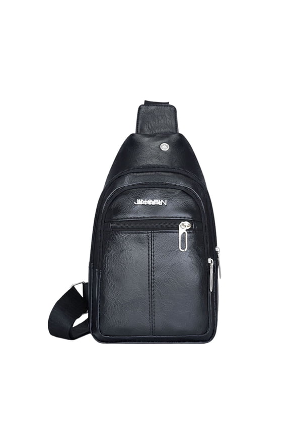 Chest Bag, Unisex Waterproof Chest Pack with Lockable Zipper & Molle Straps for Hiking Urban Commute