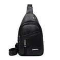 thumbnail image 1 of Chest Bag, Unisex Waterproof Chest Pack with Lockable Zipper & Molle Straps for Hiking Urban Commute, 1 of 6