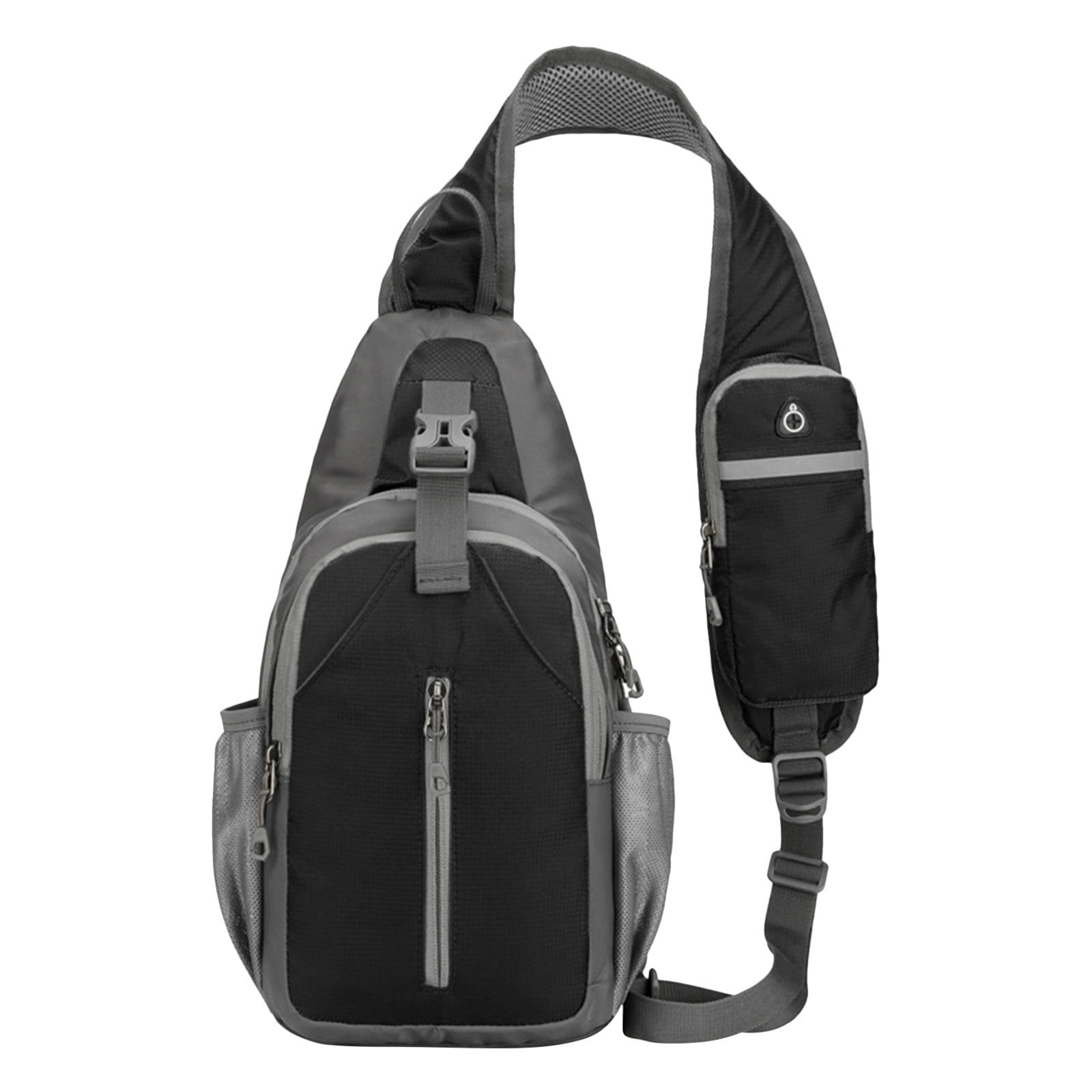 Chest Bag for Men 36 cm x 20 cm x 9 cm Nylon Multi-Functional Shoulder ...