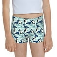 Easygdp Penguins Whales Girls Hipster Cotton Underwear Little Girls
