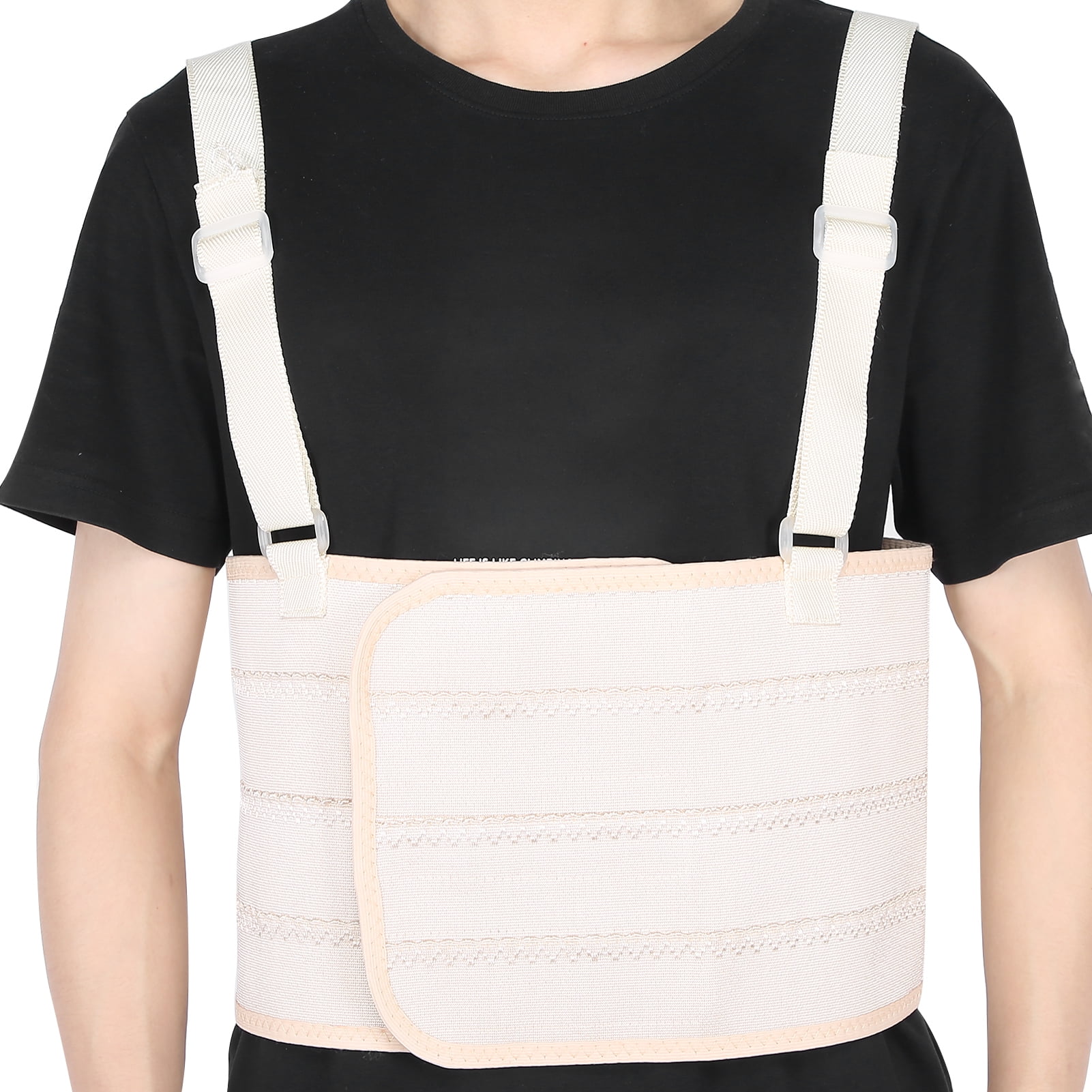 Chest Binder, Easy Use Comfortable Rib Brace Stability Onepiece