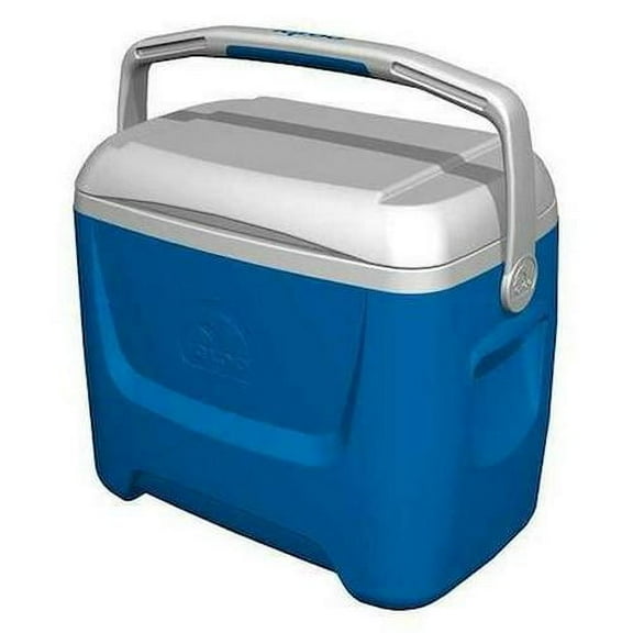 Chest Cooler, 28.0 qt. Cap., 18  L, Body Color: Blue