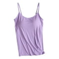 thumbnail image 1 of Chest Cushion Suspender Tank Top - No Steel Ring, Ribbed Elastic Design for Casual/Sports - S-XXL, 1 of 4