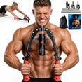 thumbnail image 1 of EAST MOUNT Chest Expander, 3-in-1 Hydraulic Twister Arm Trainer 15-Level 30-440LB Adjustable Resistance with Ab Roller for Chest, Arms & Core Strength Training at Home, 1 of 9