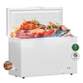thumbnail image 1 of Chest Freezer 20 Cu.Ft. 2 Removable Baskets Deep Small Compact Freezer Top Door 7 Temperature Control from -13℉-14℉ Energy Saving White, 1 of 7