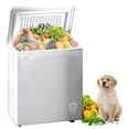 Chest Freezer,3.5 Cu.ft Deep Freezer,Top Open Door and Removable