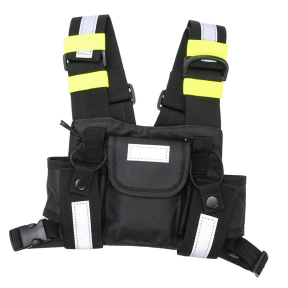 Chest Harness Front Pack Pouch Vest Rig Case ,for Two , Durable ,Chest Front Pack Pouch ,Adjustable Professional