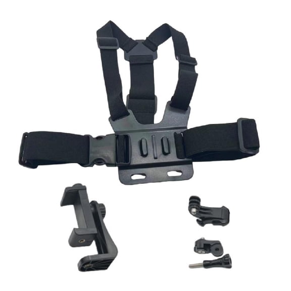 Chest Mount Strap Phone Chest Strap Sports Camera Cellphone Chest Strap First-Person Perspective Accessories